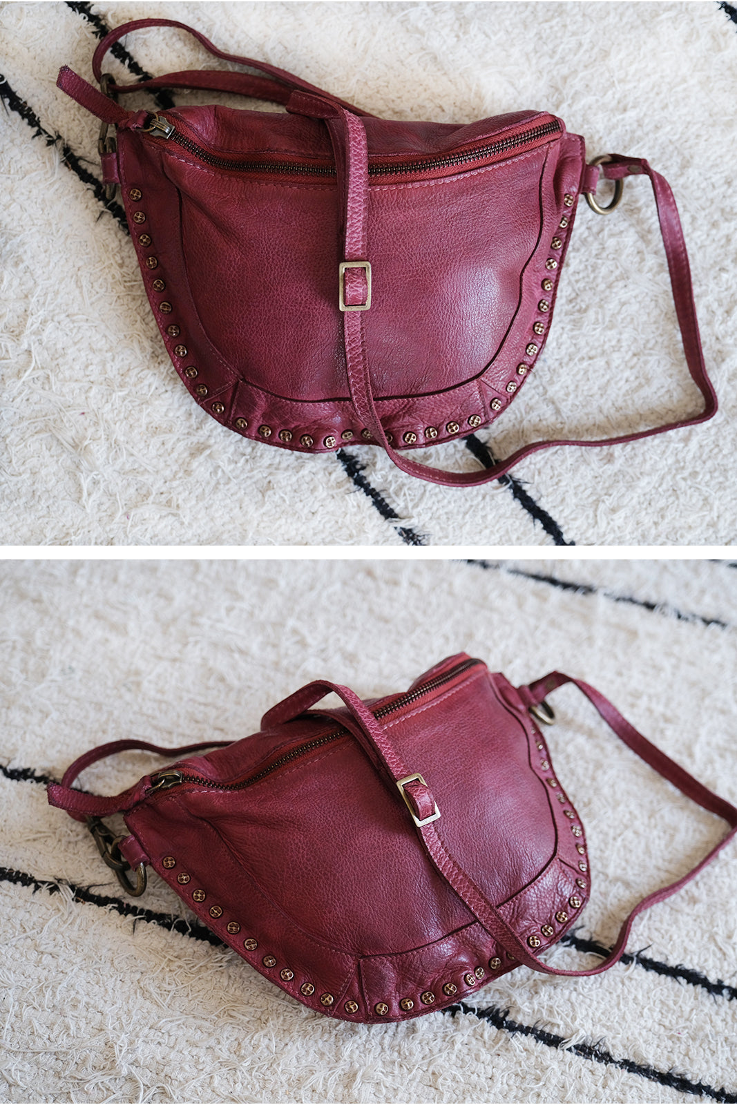 Sling on sale bag maroon